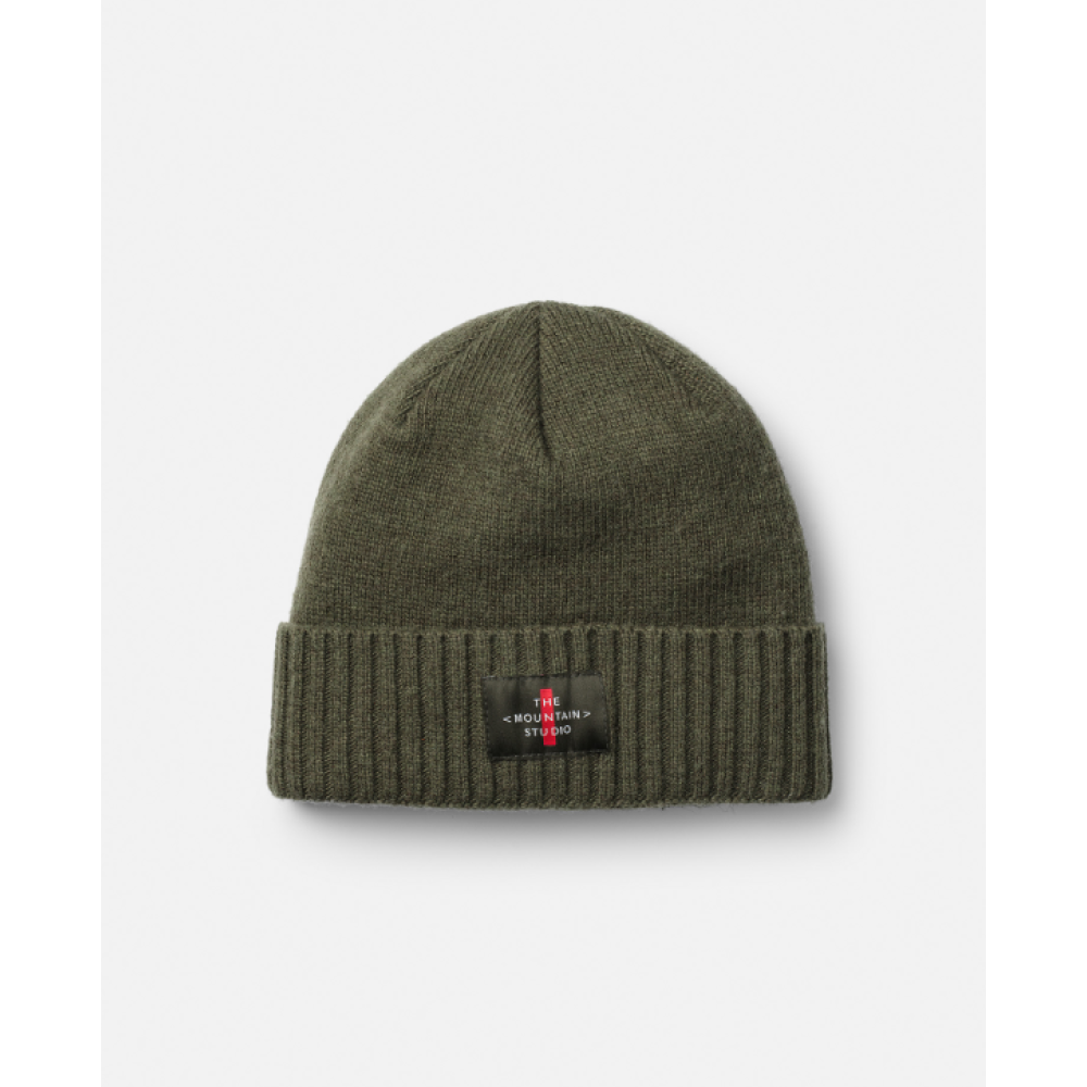 THE MOUNTAIN STUDIO - CASHMERE CROSS LOGO BEAINE